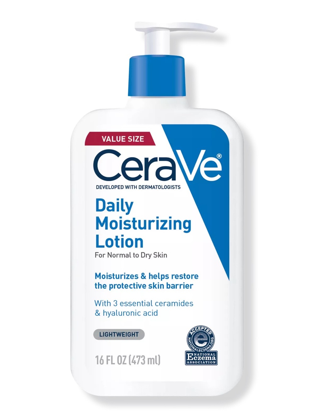 CeraVe Daily Moisturizing Lotion — for normal to dry skin